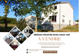 maison recente à la vente -   33760  TARGON, surface 96 m2 vente maison recente - UBI437255192